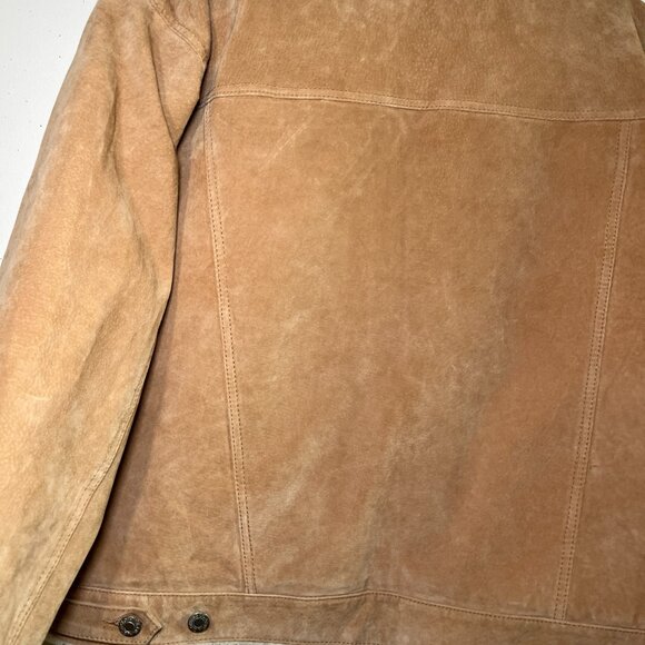 Austin Clothing Co - Leather Jacket - Size XL - Tan leather with sherpa - Picture 7 of 11